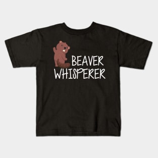 Beaver Whisperer Kids T-Shirt